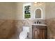 Bathroom featuring a toilet and vanity with marble countertops at 1401 Green Cove Rd, Winter Park, FL 32789
