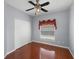 Bedroom with window view and a spacious closet to fit your needs at 1802 Imperial Palm Dr, Apopka, FL 32712
