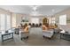 Relaxing lounge area with comfortable seating, large windows, and a television for community enjoyment at 1942 Michael Tiago Cir, Maitland, FL 32751