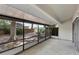 Enjoy outdoor living in this screened patio area, perfect for relaxing or entertaining guests at 4045 Crossroads Pl, Casselberry, FL 32707
