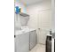 Well-maintained laundry room featuring a modern washer and dryer at 542 Pine Tree Bridge Trl, St Cloud, FL 34772