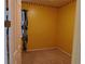 Bedroom with patterned wall border, curtains and a window at 7045 Branch Ct, St Cloud, FL 34771