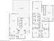 Floor plan of the house, showing the layout of the rooms and dimensions at 8439 Prestbury Dr, Orlando, FL 32832