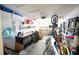Spacious garage providing ample storage and workspace for projects and hobbies at 10255 Cody Ln, Orlando, FL 32825