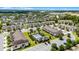 Aerial view of the community, showing residences and community pool at 1109 Pavia Dr, Apopka, FL 32703