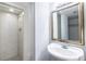 Bathroom with stand up shower, vanity and mirror at 1163 Paseo Del Mar # B, Casselberry, FL 32707