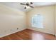 Bedroom features laminate floors, natural light, and ample space at 14155 Portrush Dr, Orlando, FL 32828