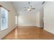 Spacious main bedroom offers ample natural light and laminate flooring at 14155 Portrush Dr, Orlando, FL 32828