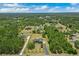 Expansive aerial view showcasing the property's generous lot size and peaceful, wooded surroundings at 19204 Paddock St, Orlando, FL 32833
