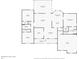Detailed floor plan outlining the layout with the living room, bedrooms, bathrooms, kitchen, and garage at 19204 Paddock St, Orlando, FL 32833