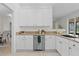 Kitchen features bright cabinets, granite counters, and stainless steel appliances at 19204 Paddock St, Orlando, FL 32833