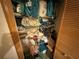 Organized closet with built-in shelving and ample storage space at 2120 Lakebreeze Way, Deltona, FL 32738