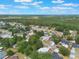 Expansive aerial view of the neighborhood, showcasing lush greenery and single Gathering homes at 2755 Abbey Ave, Orlando, FL 32833