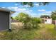 Large backyard featuring storage shed at 2755 Abbey Ave, Orlando, FL 32833