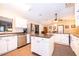 Modern kitchen featuring stainless steel appliances and ample countertop space at 3049 Condel Drive, Orlando, FL 32812