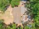 Birds eye view of home surrounded by lush landscaping at 474 Overstreet Ave, Longwood, FL 32750