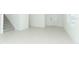 Open-concept living room with ceramic floors and a staircase at 5153 Forget Me Not Ave, Lake Hamilton, FL 33851