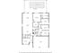 Detailed floor plan layout showing room dimensions and overall property flow at 588 Hitch Loop, St Cloud, FL 34769