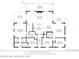 Detailed floor plan showcasing the layout of the primary bedroom, kitchen, living room, and other rooms at 6375 Topsy Trl, St Cloud, FL 34771