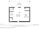 Cozy floor plan showcasing the layout of the living room, bedroom, kitchen/dining room, and porch at 6375 Topsy Trl, St Cloud, FL 34771
