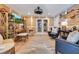 Stylish living room featuring unique decor, natural accents, and a comfortable layout at 940 Lincoln Cir, Winter Park, FL 32789