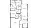 Detailed floor plan of the home, outlining the layout and dimensions of each room at 1119 Union Ave, Mascotte, FL 34753