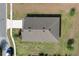 Overhead view of a single Gathering home with a well-maintained roof and driveway at 1119 Union Ave, Mascotte, FL 34753