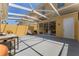 Covered patio featuring ample space for outdoor dining and relaxation, bathed in natural light at 11918 Nautica Dr, Orlando, FL 32827
