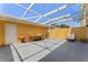 Large screened-in patio provides an ideal space for outdoor relaxation and dining at 11918 Nautica Dr, Orlando, FL 32827