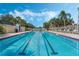 Community pool offering lane swimming and plenty of poolside seating at 11918 Nautica Dr, Orlando, FL 32827
