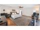Large main bedroom with exercise space, contemporary lighting, and soothing colors for a relaxing atmosphere at 1245 Munster St, Orlando, FL 32803