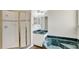 Bright bathroom with a glass shower and garden tub at 2468 Cimmaron Ash Way, Apopka, FL 32703