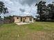 Enjoy outdoor living in this spacious backyard with a patio at 2808 Drake Dr, Orlando, FL 32810