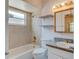 Well-maintained bathroom with tub, shower, and vanity at 289 N Wilderness Pt, Casselberry, FL 32707