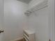 Walk-in closet with shelving and storage space at 289 N Wilderness Pt, Casselberry, FL 32707