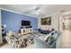 Comfortable living room with modern furnishings and bright, open layout at 2999 Buccaneer Palm Rd, Kissimmee, FL 34747