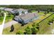 Beautiful property showcased from an aerial perspective, highlighting its landscaping and spacious layout at 4119 Sunset Preserve Blvd, Orlando, FL 32820