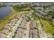 Community aerial view showcasing neighborhood layout, amenities, green spaces, and nearby lakes, perfect for peaceful living at 6132 Bimini Twist Loop, Orlando, FL 32819