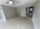 Spacious living room with tile flooring and neutral paint at 6624 Kristin Ct, Orlando, FL 32818