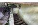 Stairway to a basement at 825 Poinsettia Dr, Eustis, FL 32726
