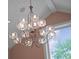 Elegant chandelier with crystal accents at 9916 Lone Tree Ln, Orlando, FL 32836