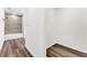 Bathroom features tile shower, soaking tub, tile floors, and an adjacent closet at 1040 20Th St, Orlando, FL 32805