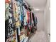 Walk-in closet featuring ample storage and built-in shelving at 1200 Auger Dr, New Smyrna Beach, FL 32168