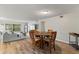 Open floor plan showcasing a combined dining and living area at 1210 Maury Rd # 3, Orlando, FL 32804