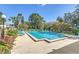 Inviting community pool amidst lush greenery, creating a refreshing oasis for residents at 1210 Maury Rd # 3, Orlando, FL 32804