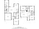 Floor plan shows 1st floor with living areas, primary bedroom, kitchen and garage at 16124 Volterra Pt, Montverde, FL 34756