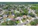 Expansive neighborhood with mature trees, manicured lawns, and sparkling pools create a picturesque residential setting at 249 Mill Slough Rd, Oviedo, FL 32766