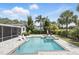 Backyard oasis featuring a pool and spa with views of lush landscaping at 2756 Summerfield Rd, Winter Park, FL 32792