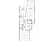 Detailed floor plan showcasing the layout of the home with dimensions and room names at 3149 Songbird Cir, Harmony, FL 34773