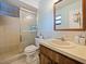 Standard bathroom with shower and vanity at 35724 Dawn Dr, Leesburg, FL 34788